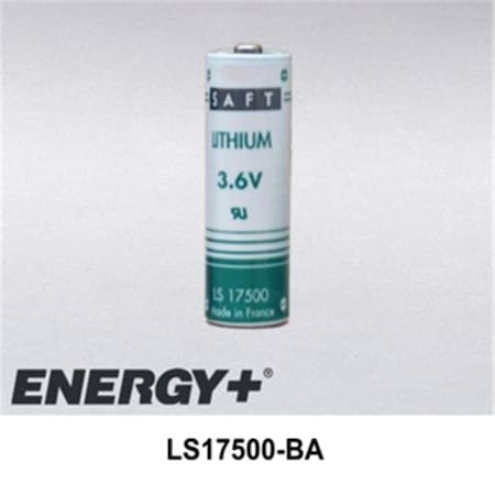 Fedco Batteries FedCo Batteries Compatible with  Saft LS17500-BA A Size Lithium Cell - 3.6V  3600mAh LS17500-BA